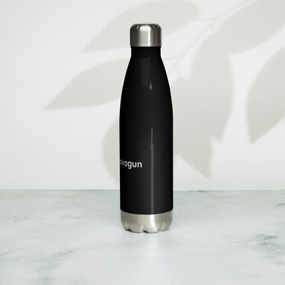 Drinkware- Stainless Steel Water Bottle- BLK